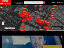 Tablet Screenshot of premiumparking.com
